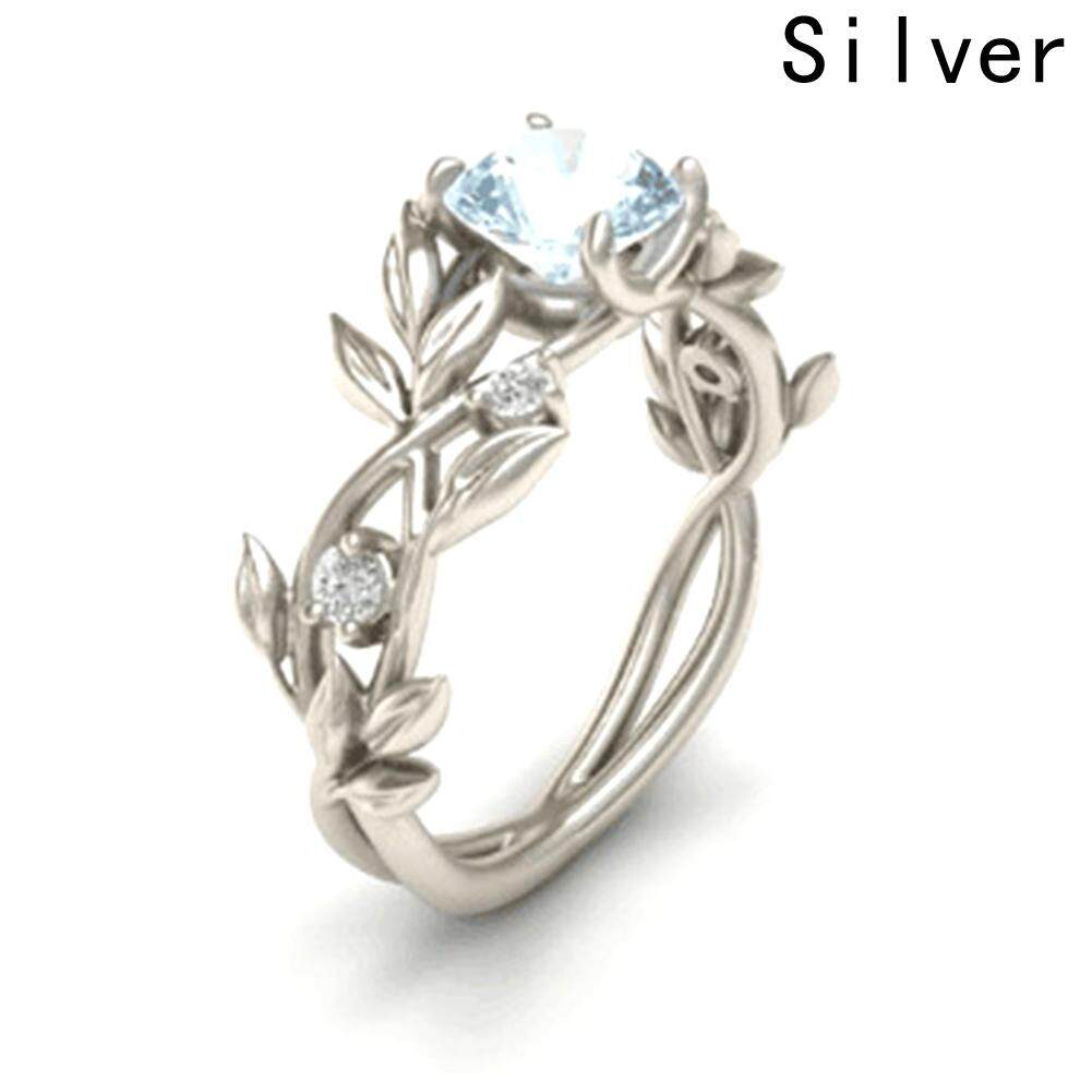 Princess Olive Leaf Engagement Ring - Leaf Blue Diamond Ring - Intl September 2018 - 2 Princess Olive Leaf Engagement Ring - Leaf Blue Diamond Ring - intl - 2