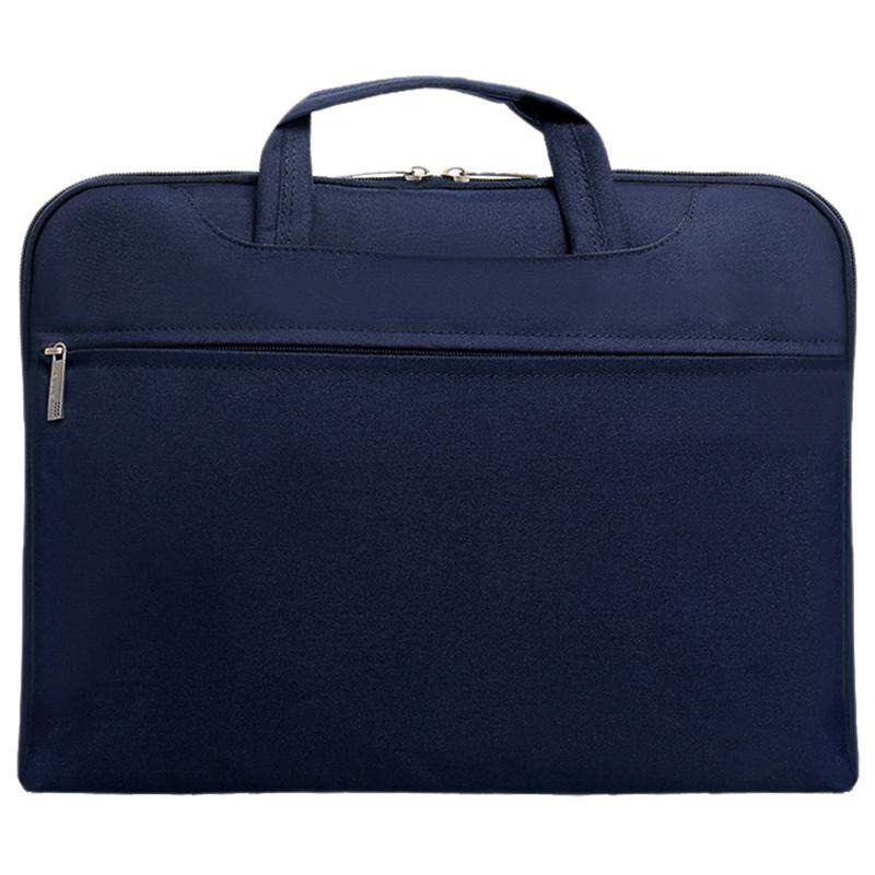 Anti-udara Baru Arrival Tas Laptop Tas Laptop Buku Catatan Sarung Tas 15 Inch For Apple Lenovo Dell Tas komputer (Gelap Biru) -Internasional
