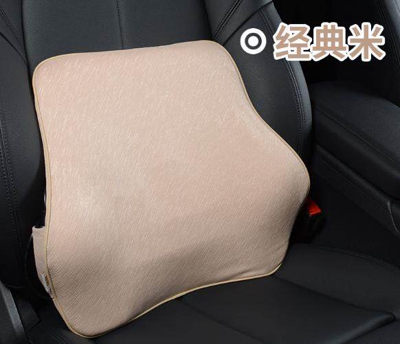 Kendaraan-Dudukan Pijat Pinggang Belakang Bantalan Kendaraan Pelindung Pinggang Belakang Bantalan untuk Review Mobil Ingatan Kapas-Internasional