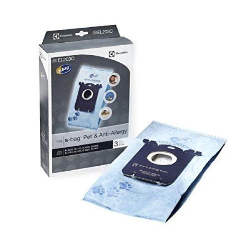 Genuine Electrolux Anti-Odor Pet s-bag EL203 - 3 bags - intl Singapore