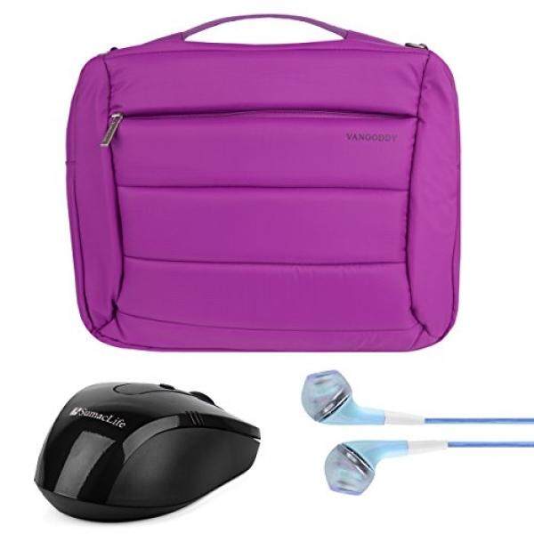 Vangoddy Bonni 3-inaptop Kurir Tas Ransel Tote untuk Lenovo YOGA 710 15/IdeaPad Y700 700 500 300 100 I5 /ThinkPad P E L Seri 14 15.6 + Earphone + Nirkabel Mouse-Internasional