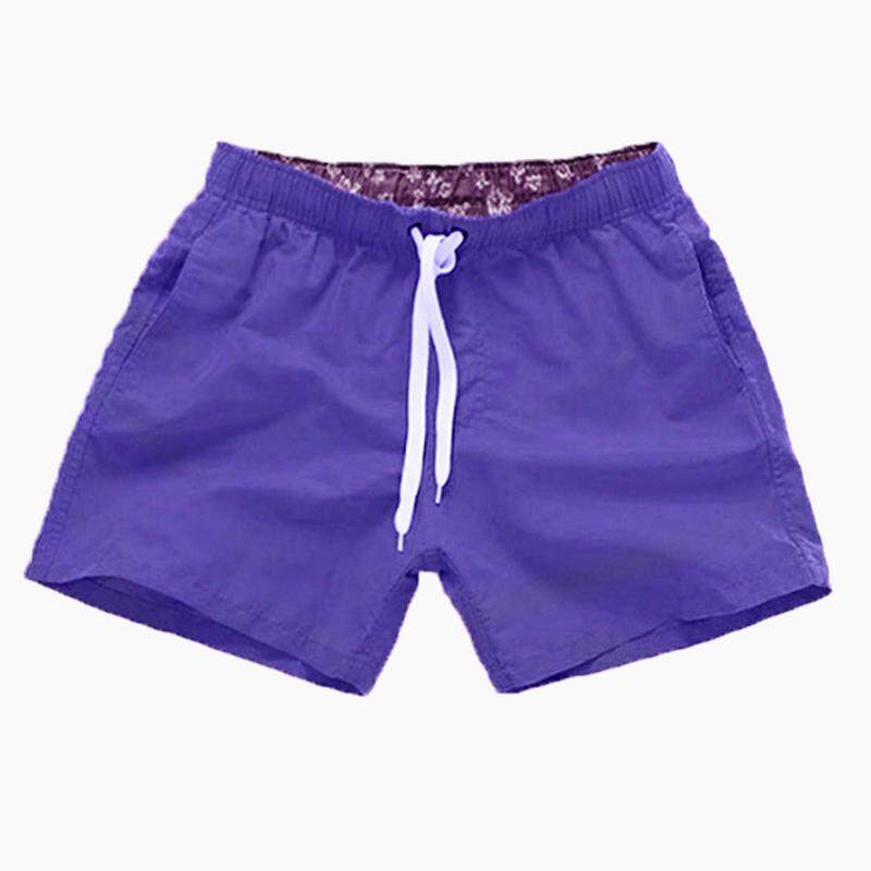 Renang Celana Pendek untuk Pria Baju Renang Him Kering Baju Renang Berenang Trunks Pantai Memakai Baju Terusan-Internasional