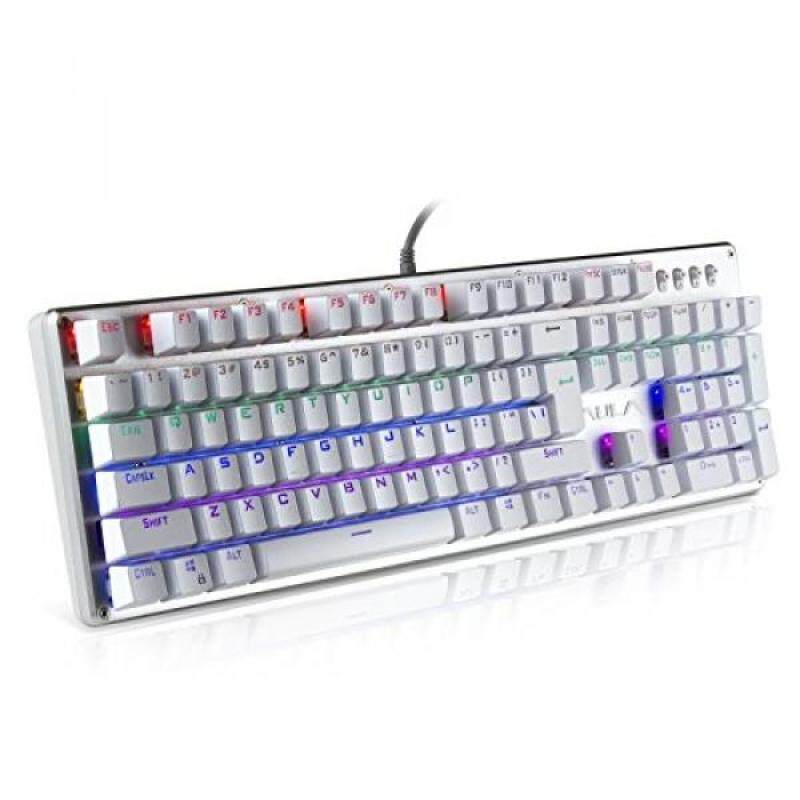AULA Unicorn Backlit Mechanical Keyboard with Multi-color LED Illuminated Gaming Computer Keyboard - intl Singapore