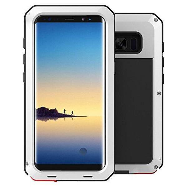 Catatan 8 Case, galaksi Note 8 Hibrida Anti Guncangan Penuh Badan Perlindungan Tugas Berat Guncangan Pengurangan Bemper Case untuk Samsung Galaksi Note 8 (putih) -Internasional