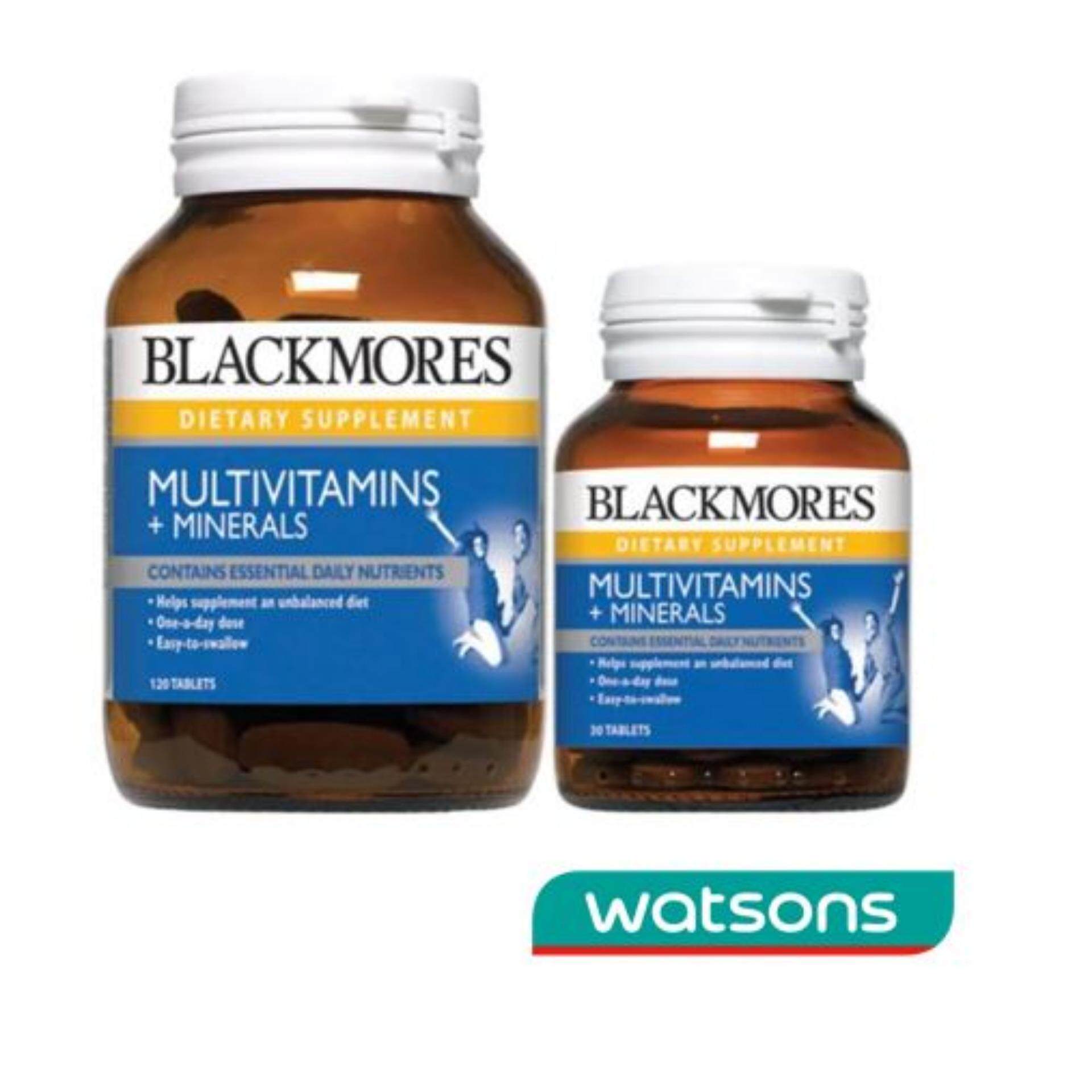 BLACKMORES Multivitamins + Minerals 120's + 30's
