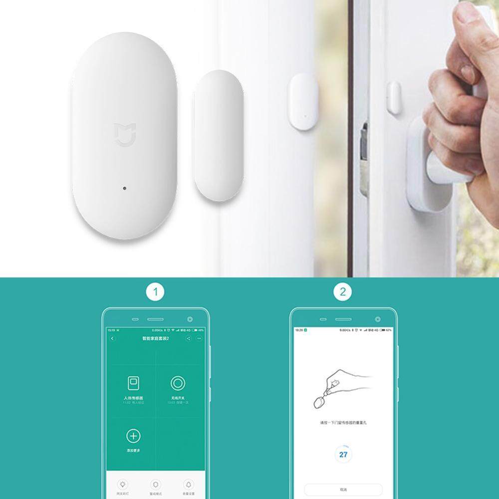 Dongxi 2018 Baru Anti Pencurian Pintu dan Jendela Alarm Jarak Jauh Pengendali Semua-Dalam-Satu Alarm Keamanan Pribadi sistem Magnetik Kontak Sensor untuk Xiaomi Alarm Pintar Sistem Kontrol APP-Internasional