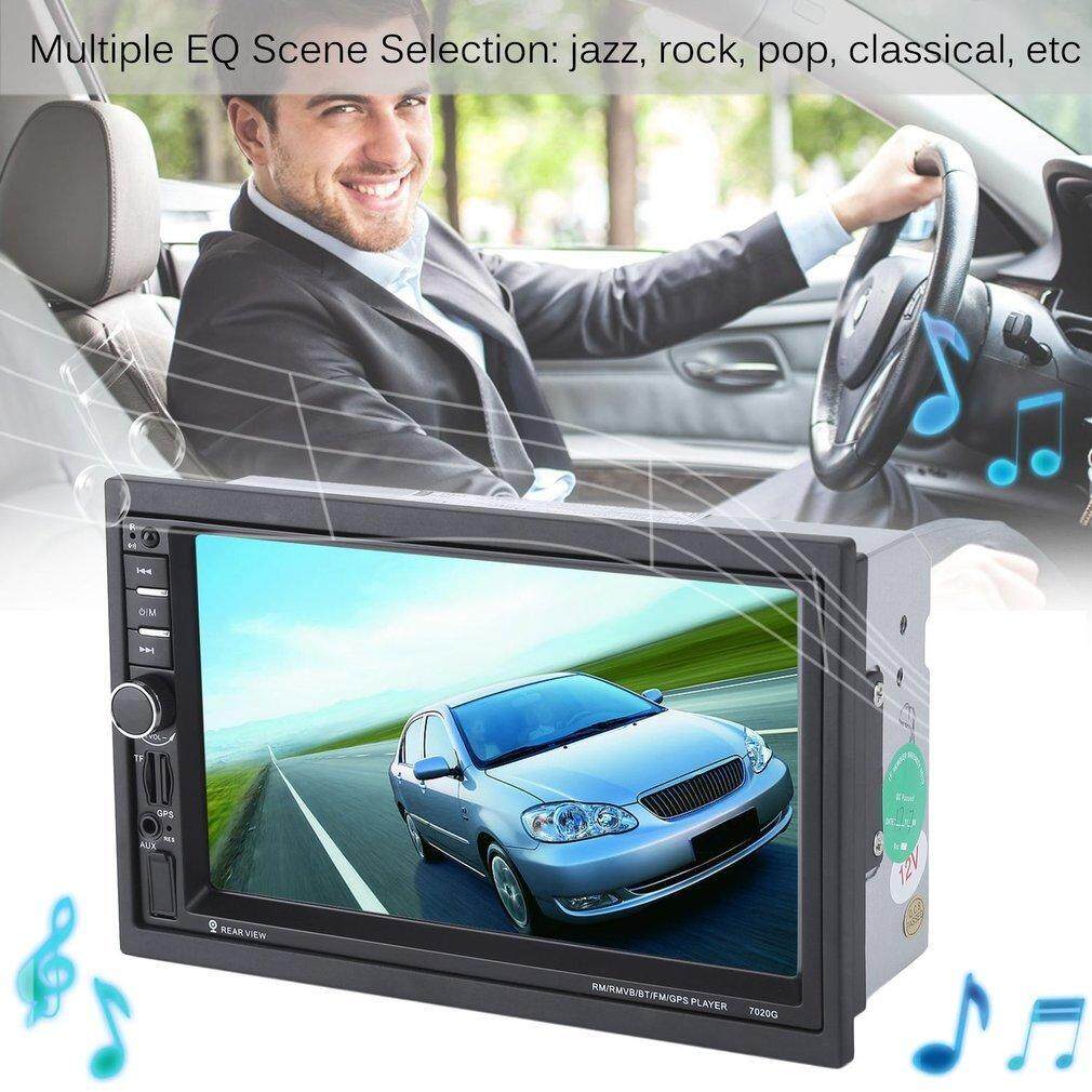 7020G Mobil Audio Stereo MP5 Player dengan Kamera Spion 7 inci Layar Sentuh