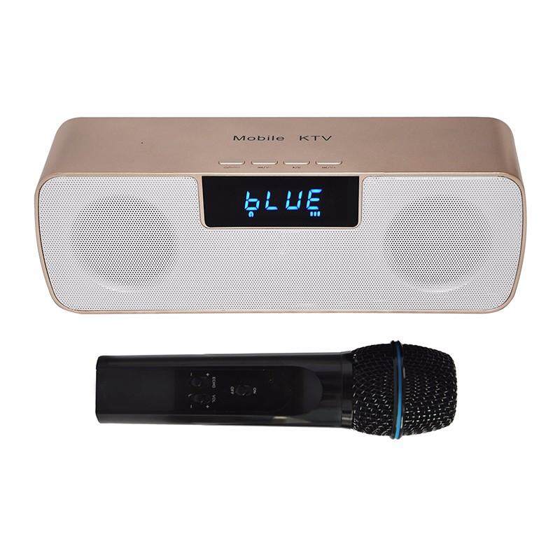 Zikuf N-200 Bluetooth 4.2 Pembicara dengan Mikrofon Tunggal-Internasional
