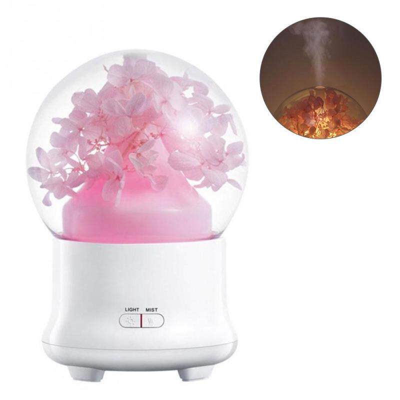yiokmty Essential Oil Diffuser, Preserved Fresh Flower Ultrasonic Aroma Diffuser with 7 Color Change LED,2 Setting Mist Mode and Waterless Auto Shut-off for Home,Living room ,Office,Yoga(Best Gift) by Teepao - intl Singapore