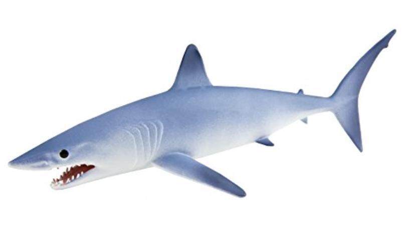 Safari Ltd. mako Shark-Model Lukisan Mainan Lukis Handal Yang Realistis-Konstruksi Mutu dari Phthalate, pimpinan dan BPA Bebas Materials-untuk Usia 3 dan Ke Atas-Internasional