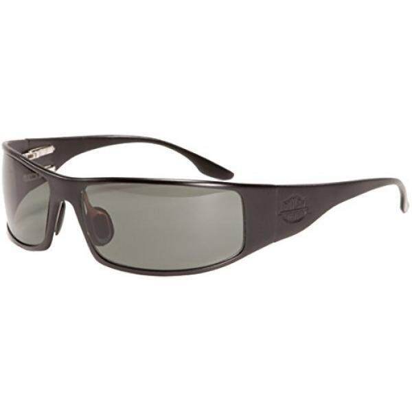 Outlaw Eyewear Fugitive TAC Black Frame, Polarized Gray Sunglasses - intl