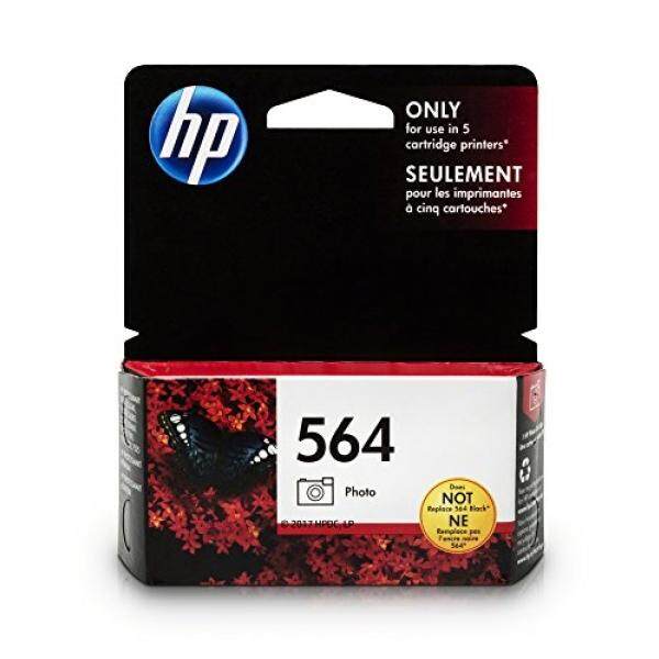 HP 564 PHOTO Kartrid Tinta Hitam (CB317WN) untuk HP Deskjet 3520 3521 3522 3526 Officejet 4610 4620 4622 Photosmart 5510 5514 5515 5520 5525 6510 6512 6515 6520 6525 7510 7515 7520 7525 B8550 C6340…-Intl