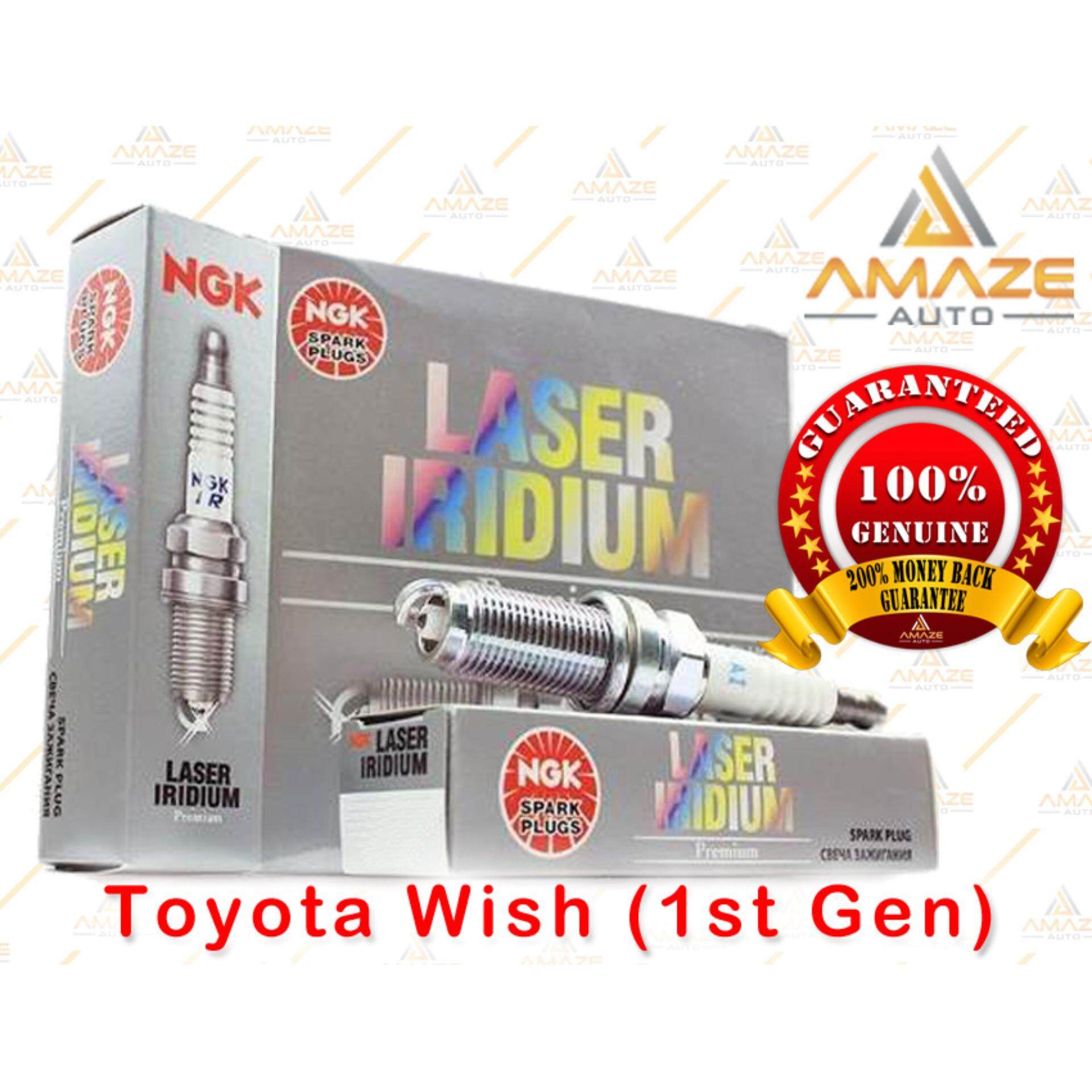 NGK Laser Iridium Spark Plug for Toyota Wish (1st Gen)