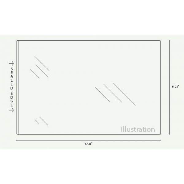 Tabloid 11X17 Lamination Kantung, 11.25X17.25 Inci, Paket 50, Bening-Internasional