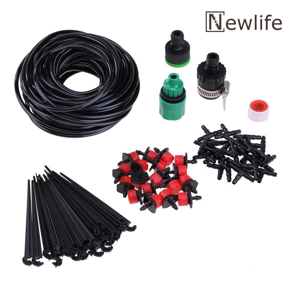 Home Watering Systems Garden Hoses 25m Micro Sprinkler Spray Cooling Automatic Watering Drip Irrigation Set