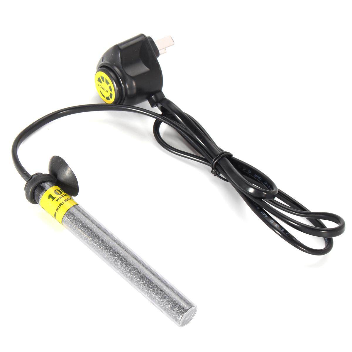 20-100W Mini Aquarium Fish Tank Submersible Water Heater Adjustable Thermostat # 80W - intl