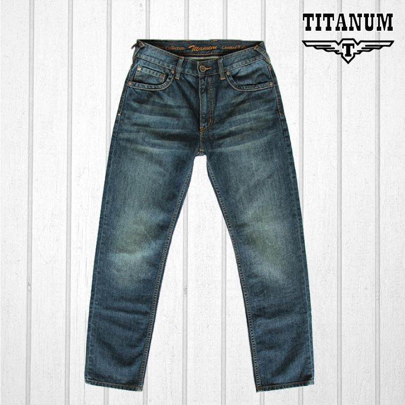 TITANUM BIG SIZE Special Hand Wash Blue Jeans TJ616 (Blue)