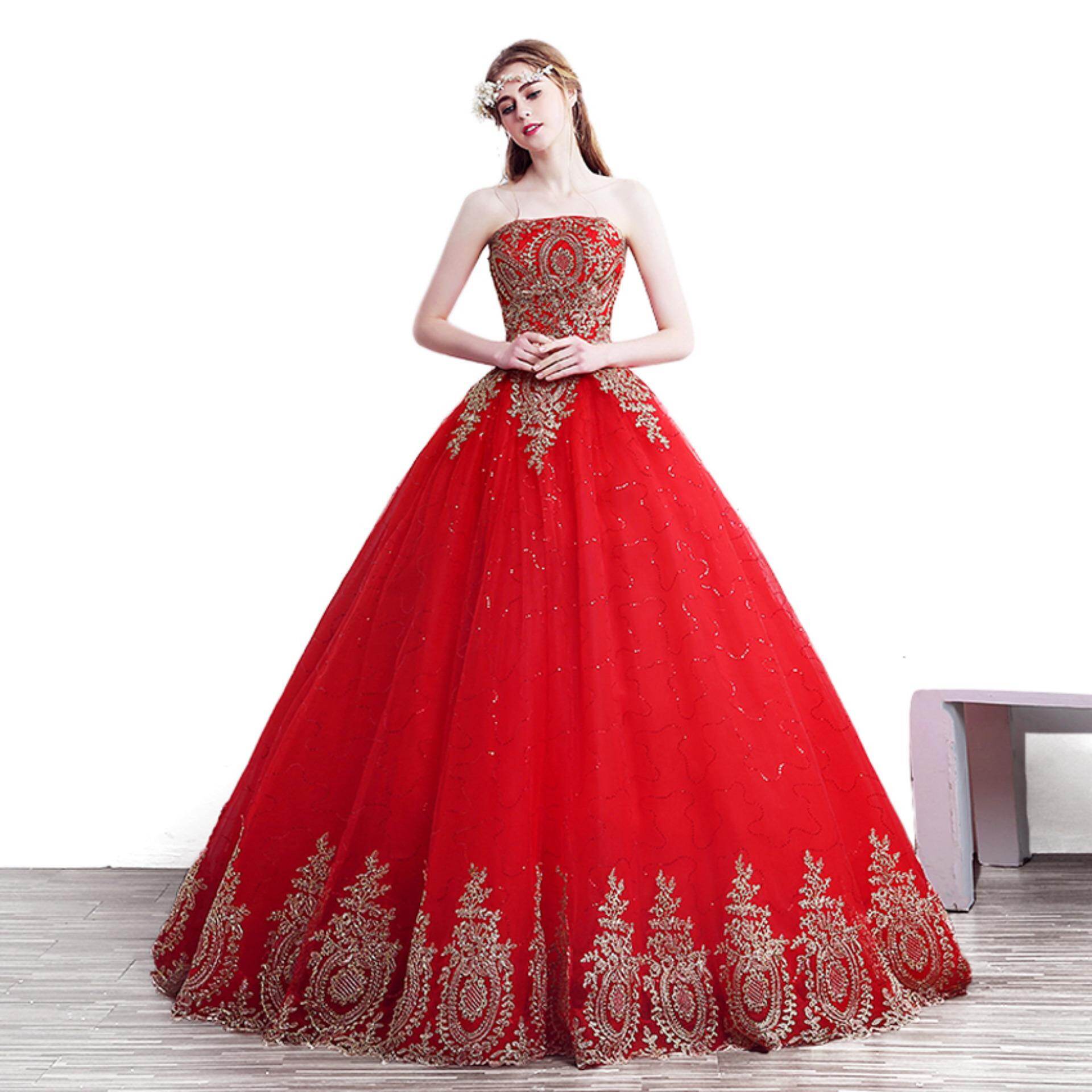 red wedding dresses for sale