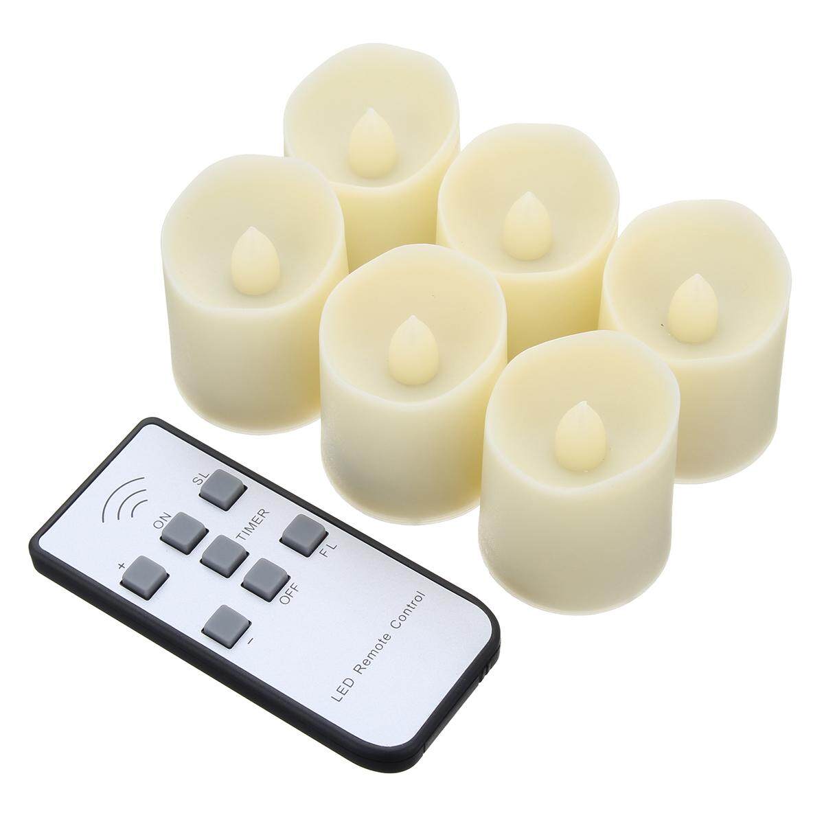 Fairy Lights For Led Light S Brands Review In 6pc Led Candle Remote Control Xmas Votive Tea Light Timer Home Wedding Intl