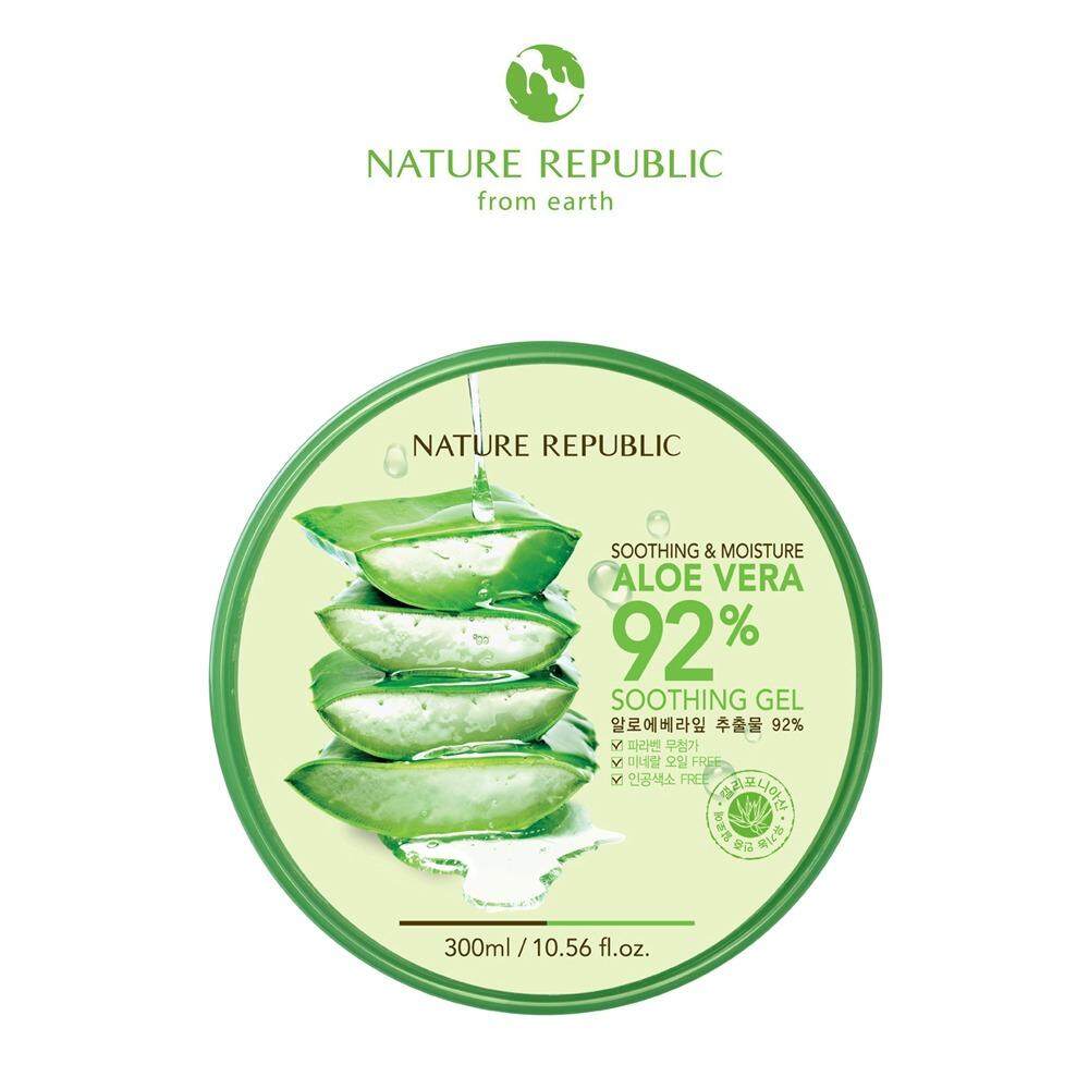 Nature Republic Soothing & Moisture Aloe Vera 92% Soothing Gel (300ml)