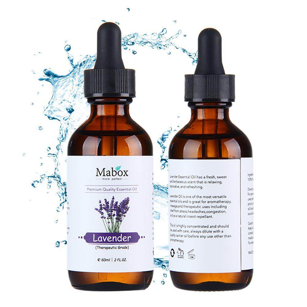 Fuskm 60 Ml Lavender Wajah Serum untuk Perawatan Kulit. Kulit Berminyak Pelembab Wajah dengan Argan, Lavender Esensi Geranium-Internasional