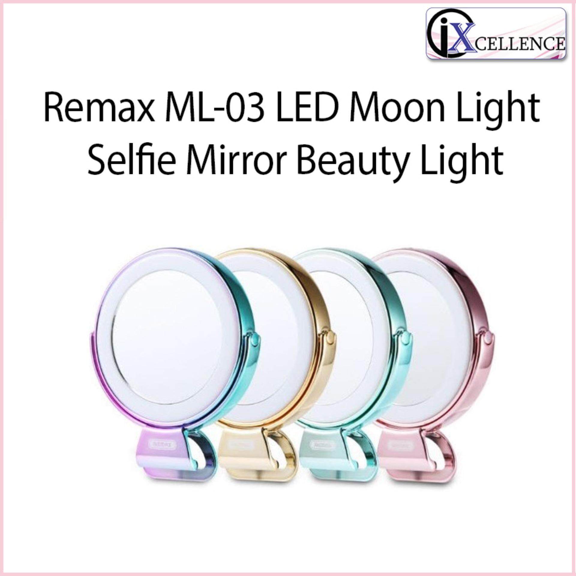 [IX] Remax ML-03 LED Moon Light Selfie Mirror Beauty Light