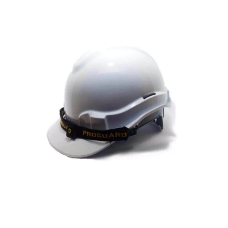 White Proguard Safety Helmet (SIRIM) for industrial / construction sites