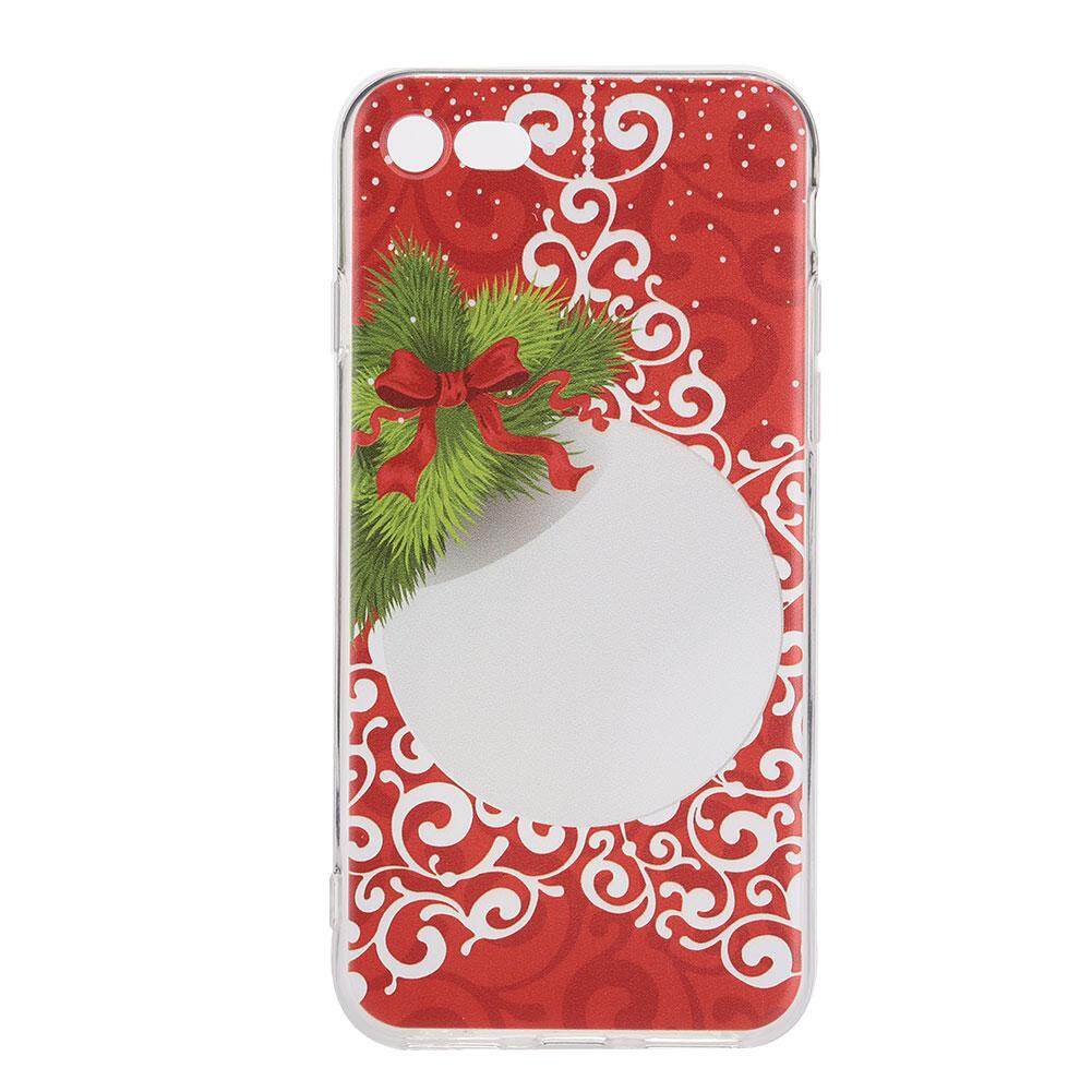 Grand Toko 2018 Gaya Baru Ponsel Cover Casing Ponsel Colorful TPU Natal Pola Anti-Slip Tahan Air untuk UNTUK iPhone 7/8- internasional