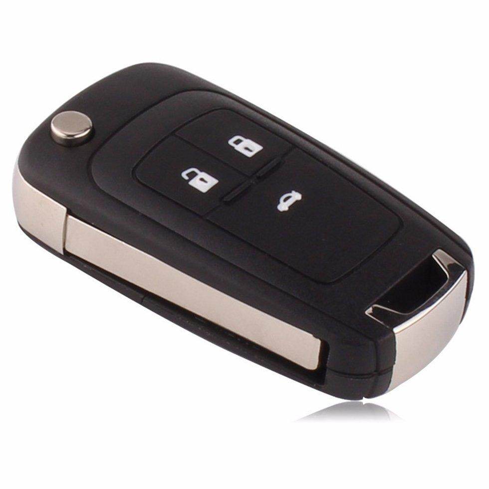 Vỏ bọc chìa khóa xe hơi điều khiển từ xa 3 nút cho xe Chevrolet Cruze - INTL