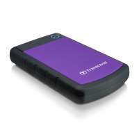Transcend Storejet 25H3 External HDD USB 3.1 Rugged (1TB/2TB/4TB) | Blue / Purple