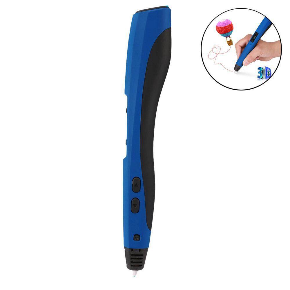 qooyonq 3D Printing Pen, 3rd Generation Intelligent 3D Printer Doodle Pen With Safety Holder And 3 Free 1.75 Mm ABS Filament Refills