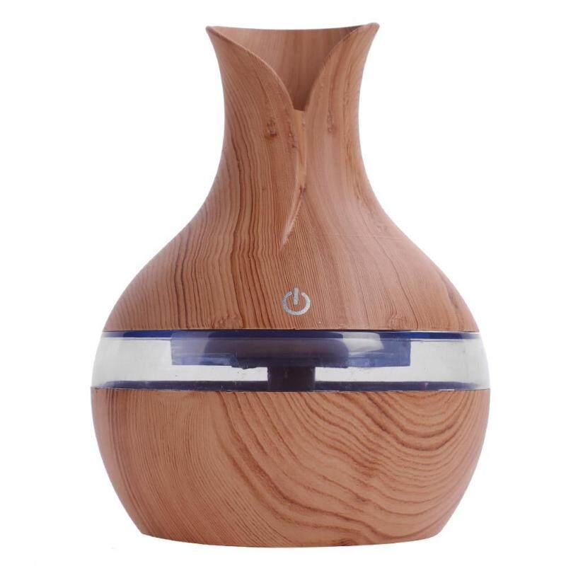 Bảng giá (Giao hàng miễn phí cho cả ba chiếc đến Hà Nội)Ultrasonic Mini Wooden Aromatherapy Humidifier 7Color LED Light Diffuser - intl