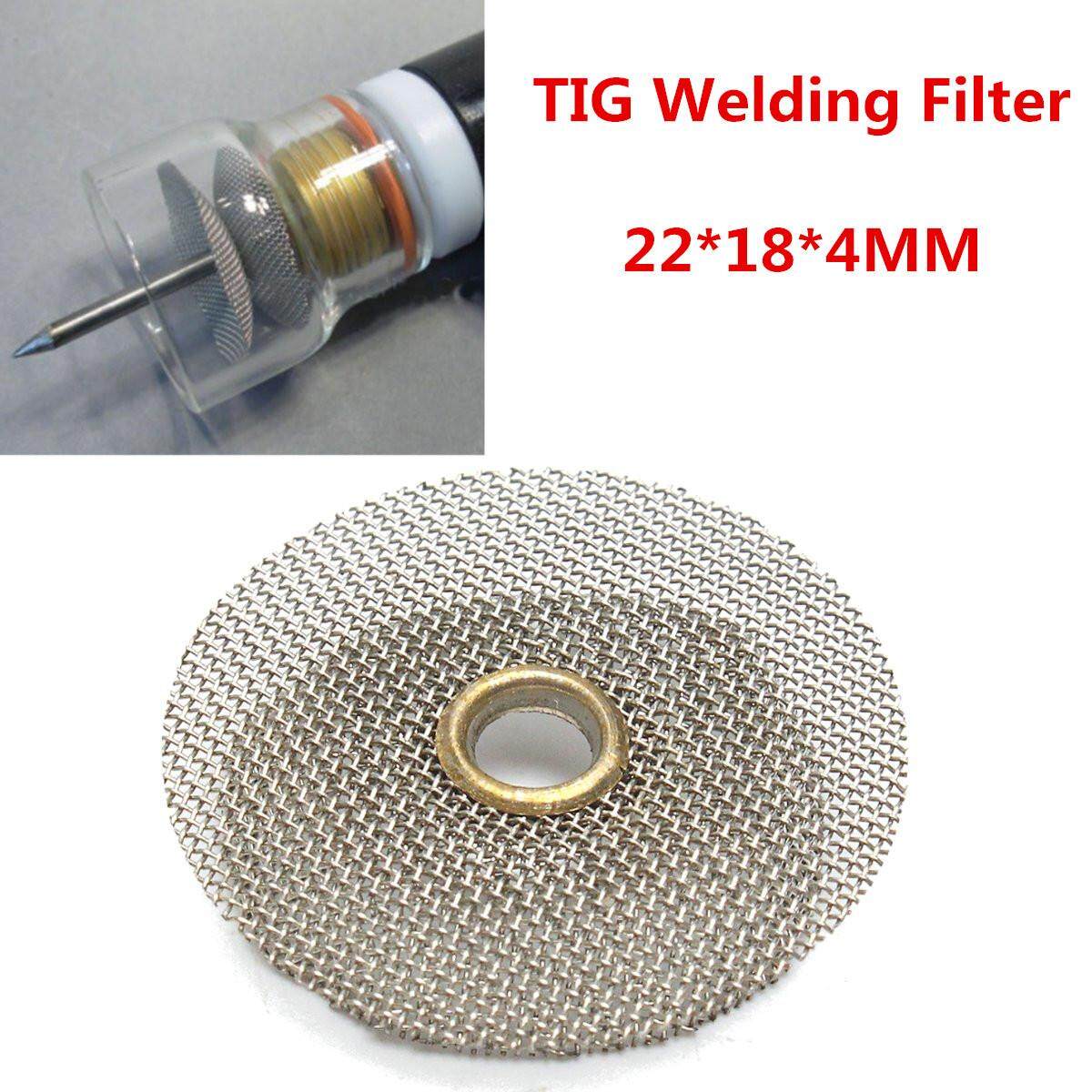 TIG Pengelasan Busur Argon Las Filter Heatshield Pengganti Kabel Logam 22X18X4 Mm-Internasional