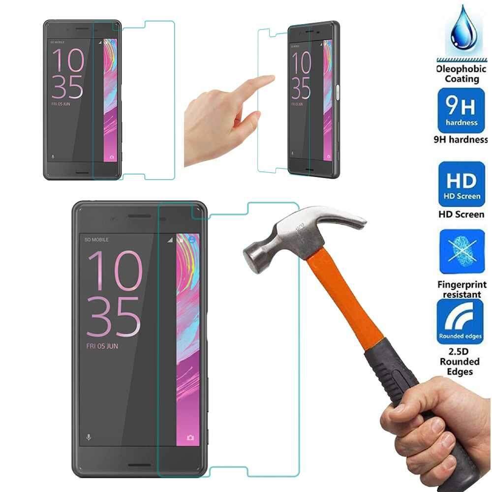Yupt Baru Kualitas Bagus Sony Xperia X 9 H Anti Guncangan Premium Kaca Melunakkan Film Layar Pelindung untuk Sony xperia X-Internasional