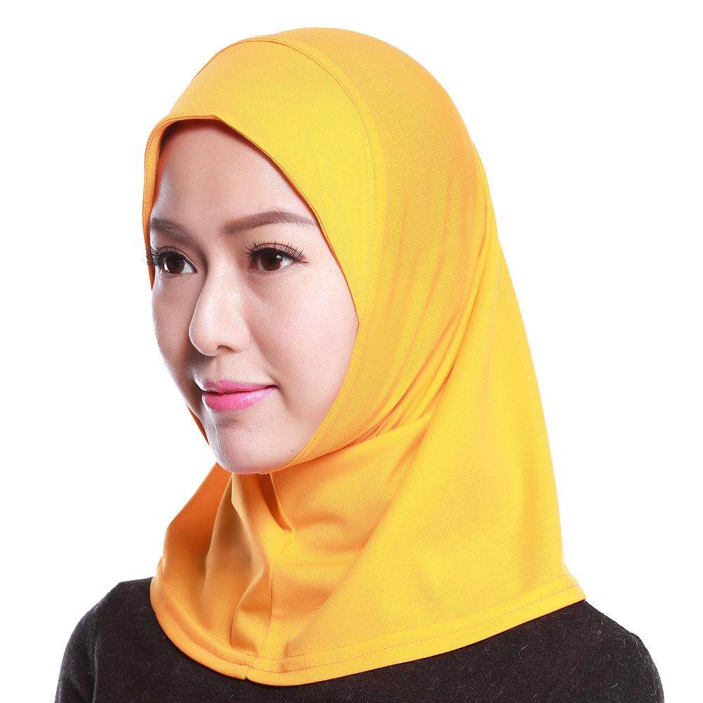 Wanita Muslim Mini Jilbab Syal Lebih Warna Pilihan Mini Hejab Kepala Selendang Islam Leher Sarung Kepala Memakai Serban-Internasional