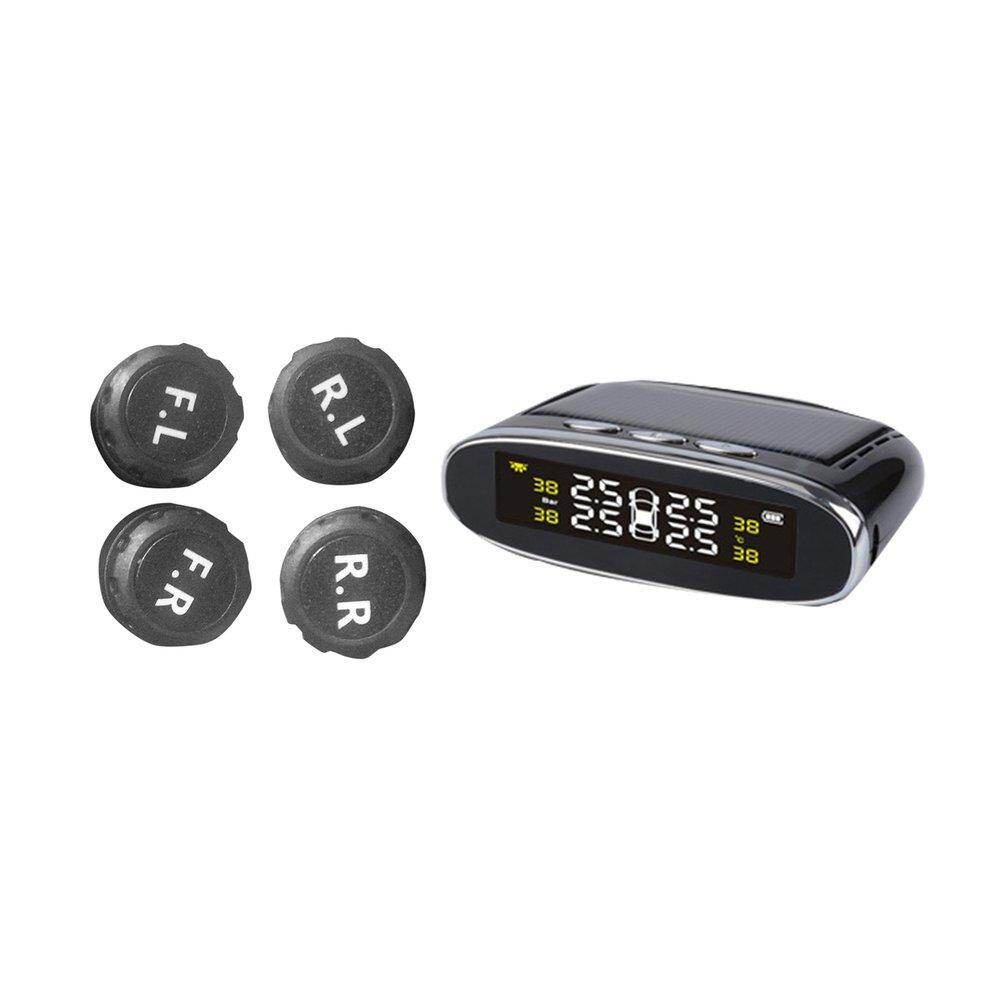 LEGSL พลังงานแสงอาทิตย์ LCD รถ TPMS เวลาการตรวจสอบแรงดันยางรถยนต์ระบบสัญญาณเตือนภัย - INTL LEGSL พลังงานแสงอาทิตย์ LCD รถ TPMS เวลาการตรวจสอบแรงดันยางรถยนต์ระบบสัญญาณเตือนภัย - INTL