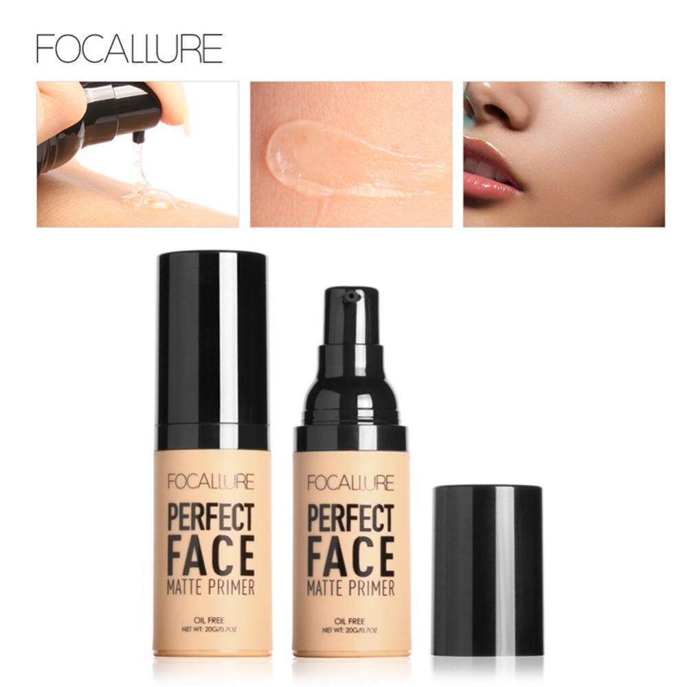 【Beli satu gratis satu！！】FOCALLURE Liquid Moisturizing Facial Makeup Primer Poreless Sebum Control Cosmetics - intl