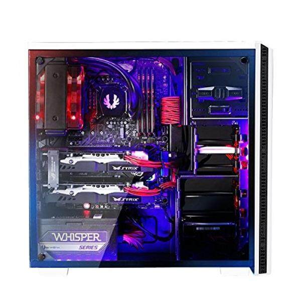 BitFenix Nova TG White, Gaming Case, ATX/mATX/Mini ITX Mid Tower Case - Tempered Glass Window- BFX-NTG-100-WWWKK-RP Malaysia