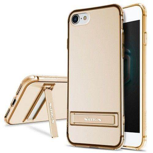 NILLKIN Yg Tahan Pukulan II Transparan Tpu Pelindung Sampul Belakang dengan Stand Penyangga untuk iPhone 7-Internasional