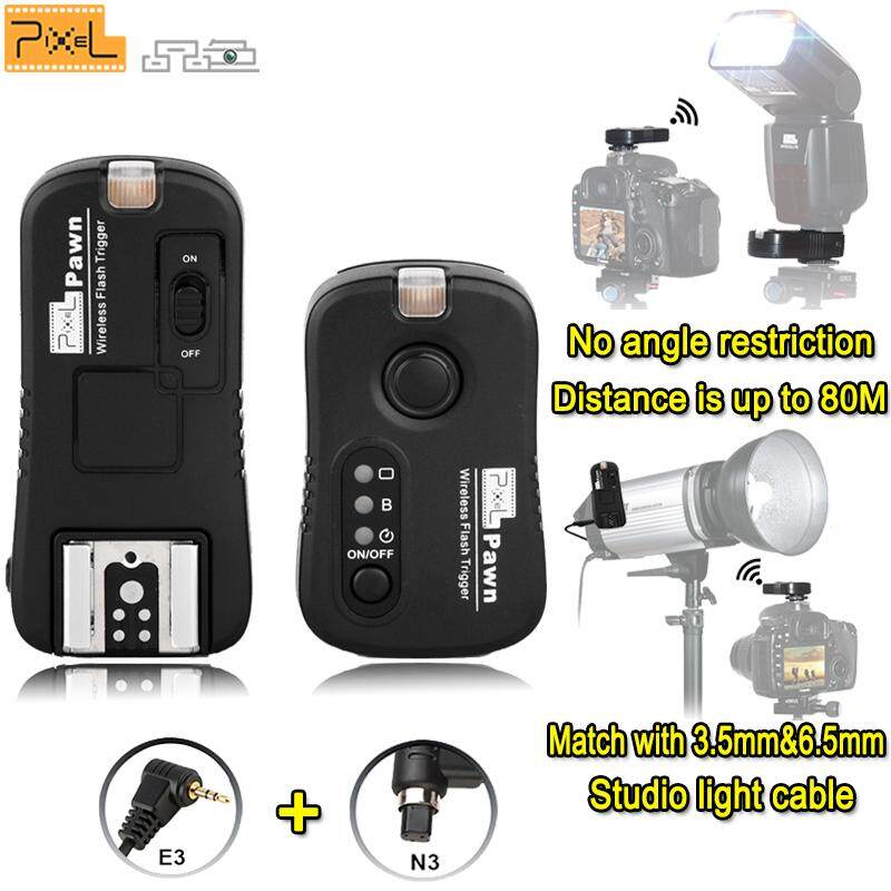 Pixel TF-361 Nirkabel Pemicu Flash Pelepasan Rana Jauh Kontrol Penerima Transceiver untuk Canon EOS Digital SLR Kamera 50D 40D 30D 1200D 1100D 1000D