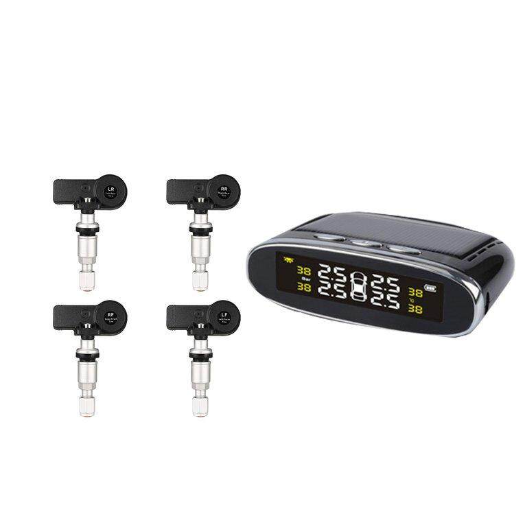 WARM พลังงานแสงอาทิตย์ LCD รถ TPMS เวลาการตรวจสอบแรงดันยางรถยนต์ระบบสัญญาณเตือนภัย - INTL WARM พลังงานแสงอาทิตย์ LCD รถ TPMS เวลาการตรวจสอบแรงดันยางรถยนต์ระบบสัญญาณเตือนภัย - INTL