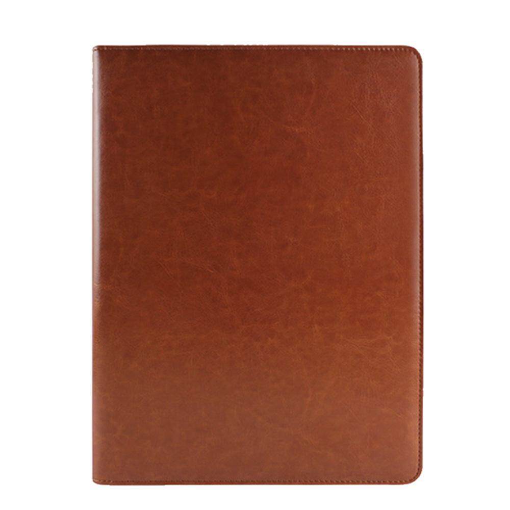 Huohu Premium PU Kulit Bisnis Portfolio, pawaca Multifungsi A4 Mengajukan Folder Klip Menulis Buku Catatan Scratchpad untuk Siswa Pekerja Kantor, Kalkulator Opsional, wawancara Resume Dokumen Organizer-Internasional