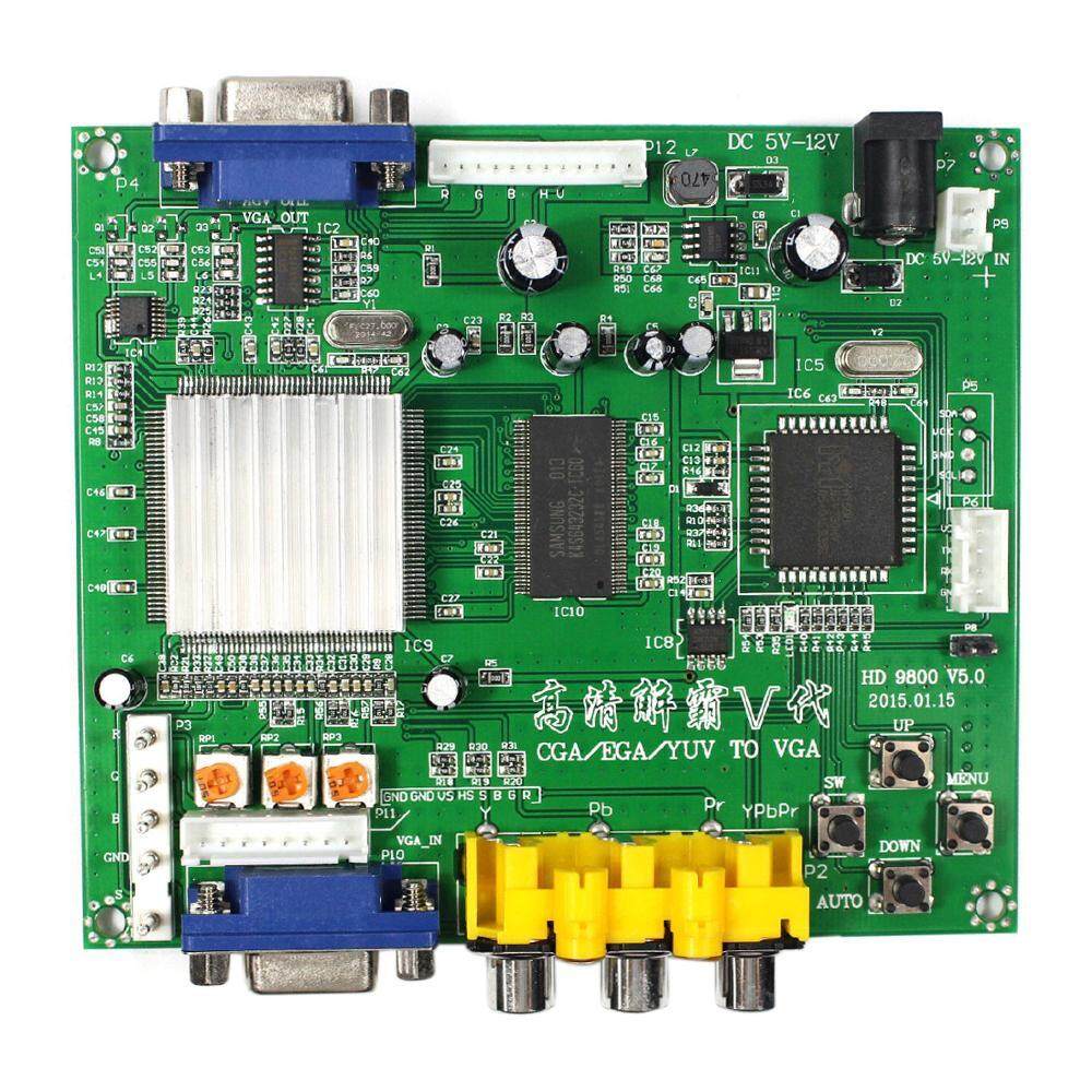 zoowop Video Converter Board Arcade Game CGA / EGA / YUV / RGB To VGA Converter GBS8200 - intl