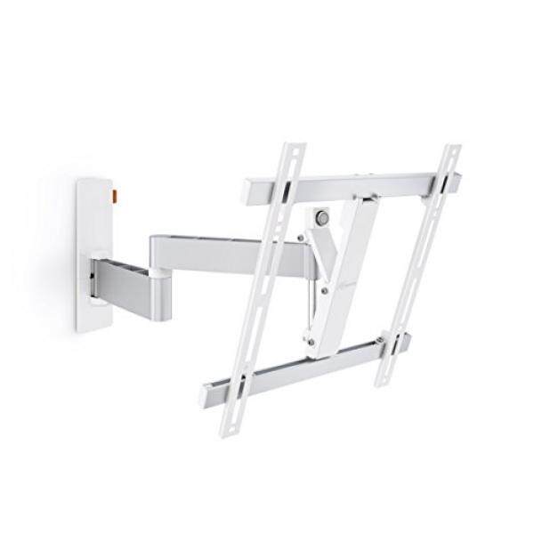 Vogels TV Wall Mount 180° Articulating Swivel and Tilt - WALL series, WALL 2245W Wall Mount for 32 to 55 inch TV, White/Silver - intl