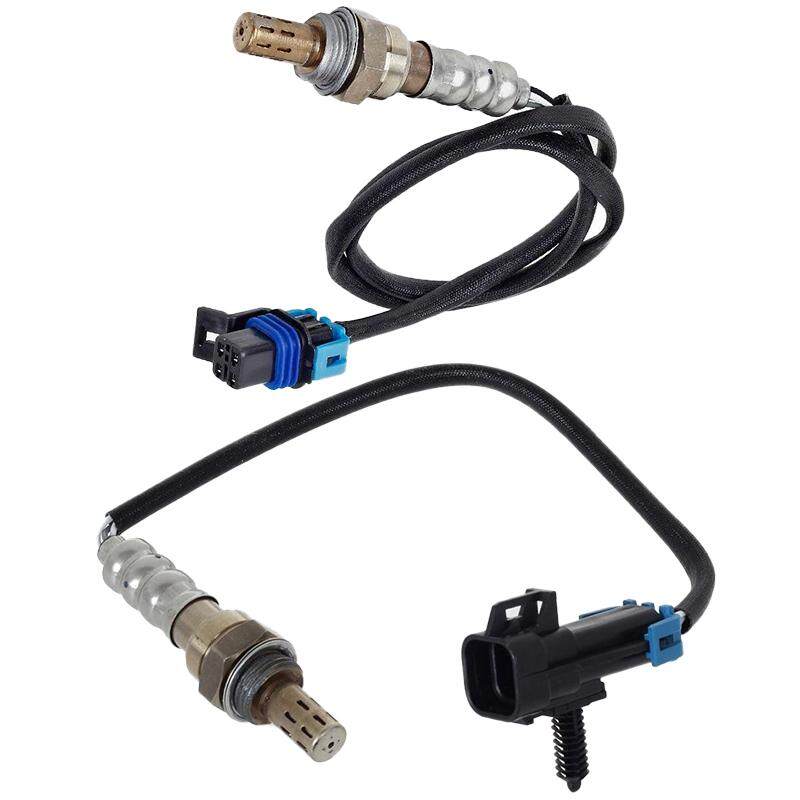 Burstore Depan Belakang 2 Pcs O2 Hulu + Hilir Oksigen Sens untuk 2005-2008 Chevrolet Kobalt 234-4066 234-434-Internasional