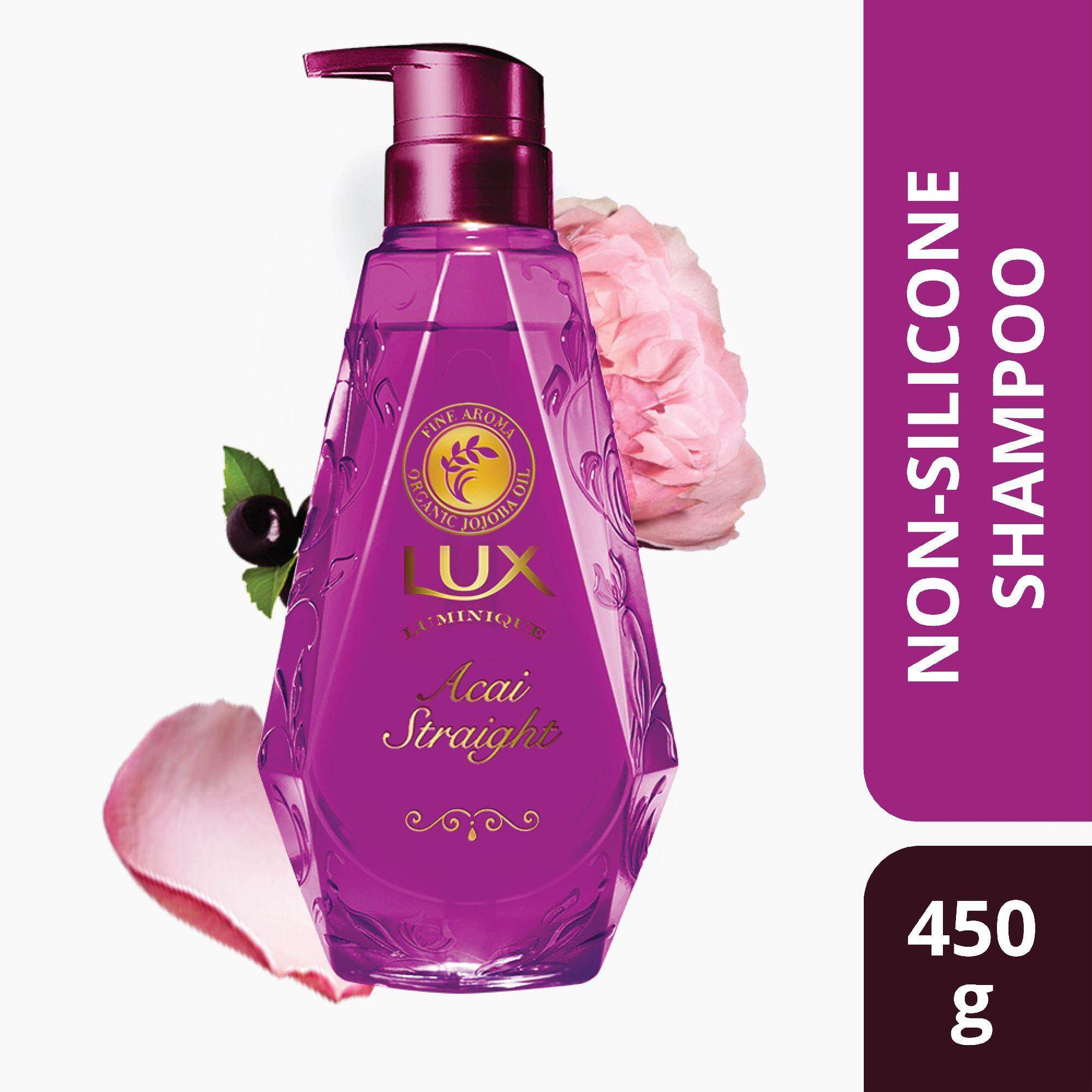 Lux Luminique Acai Berry Straight Hair Non-Silicone Shampoo 450 g