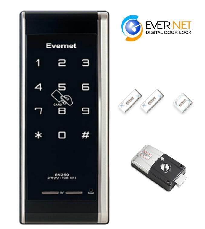 Evernet Korea En250 Sn Smart Keyless Lock Digital Doorlock English
