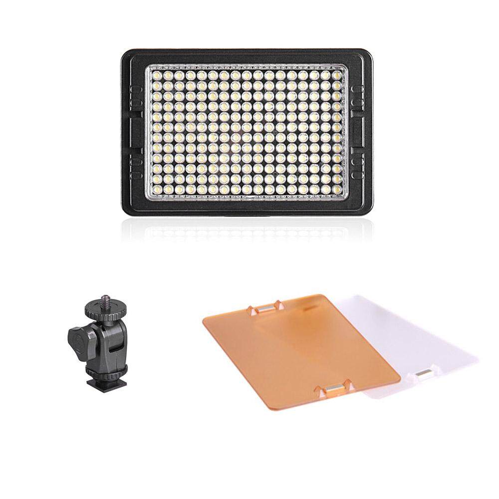 204S 204PCS Video Light Dimmable Ultra High Power Panel for Canon Nikon Pentax Panasonic SONY Samsung Olympus Digital SLR Cameras