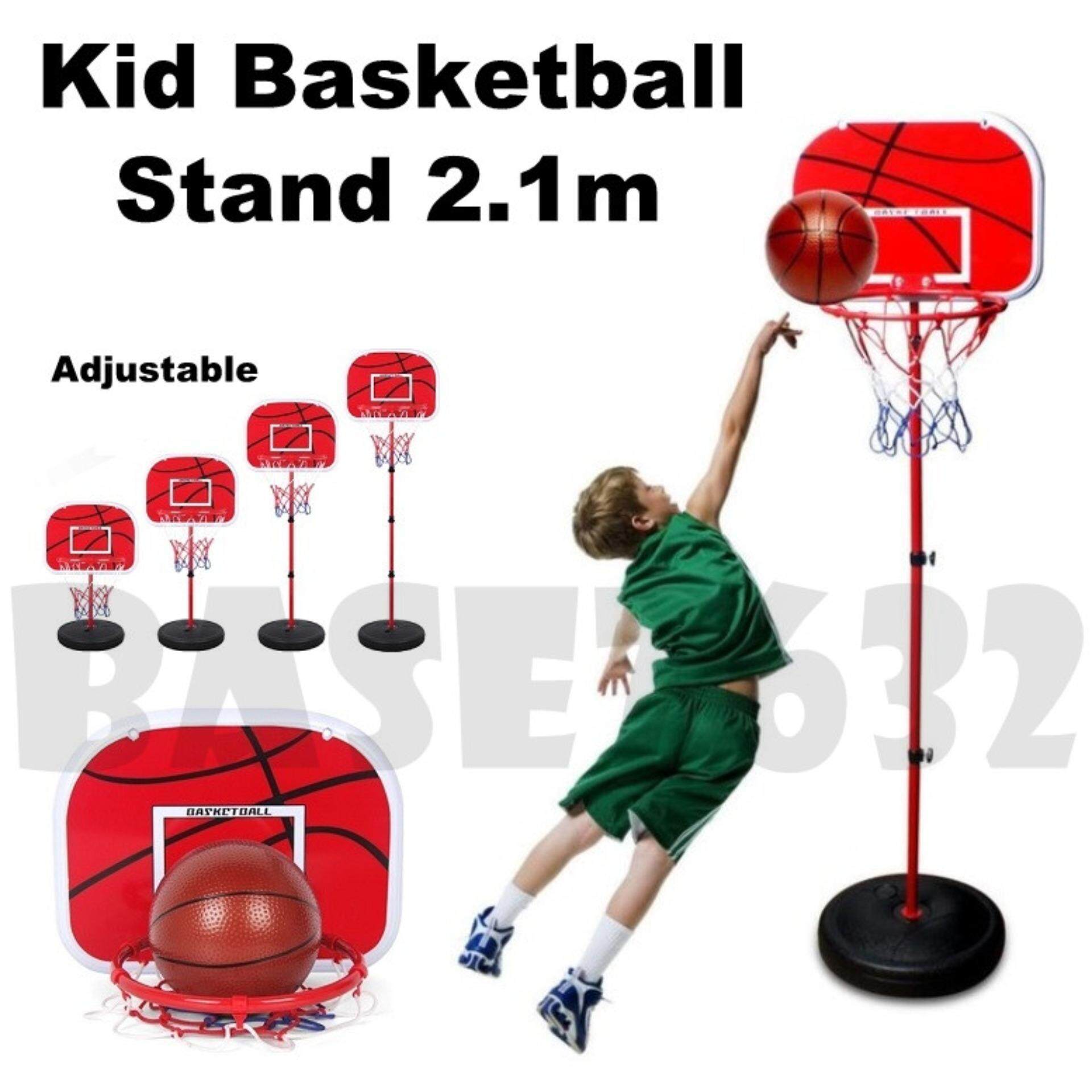Kids Sports Play Basketball Equipments 2 1m Children Kid Kids Adjule Height Basketball Stand Hoop Rim 1926 1