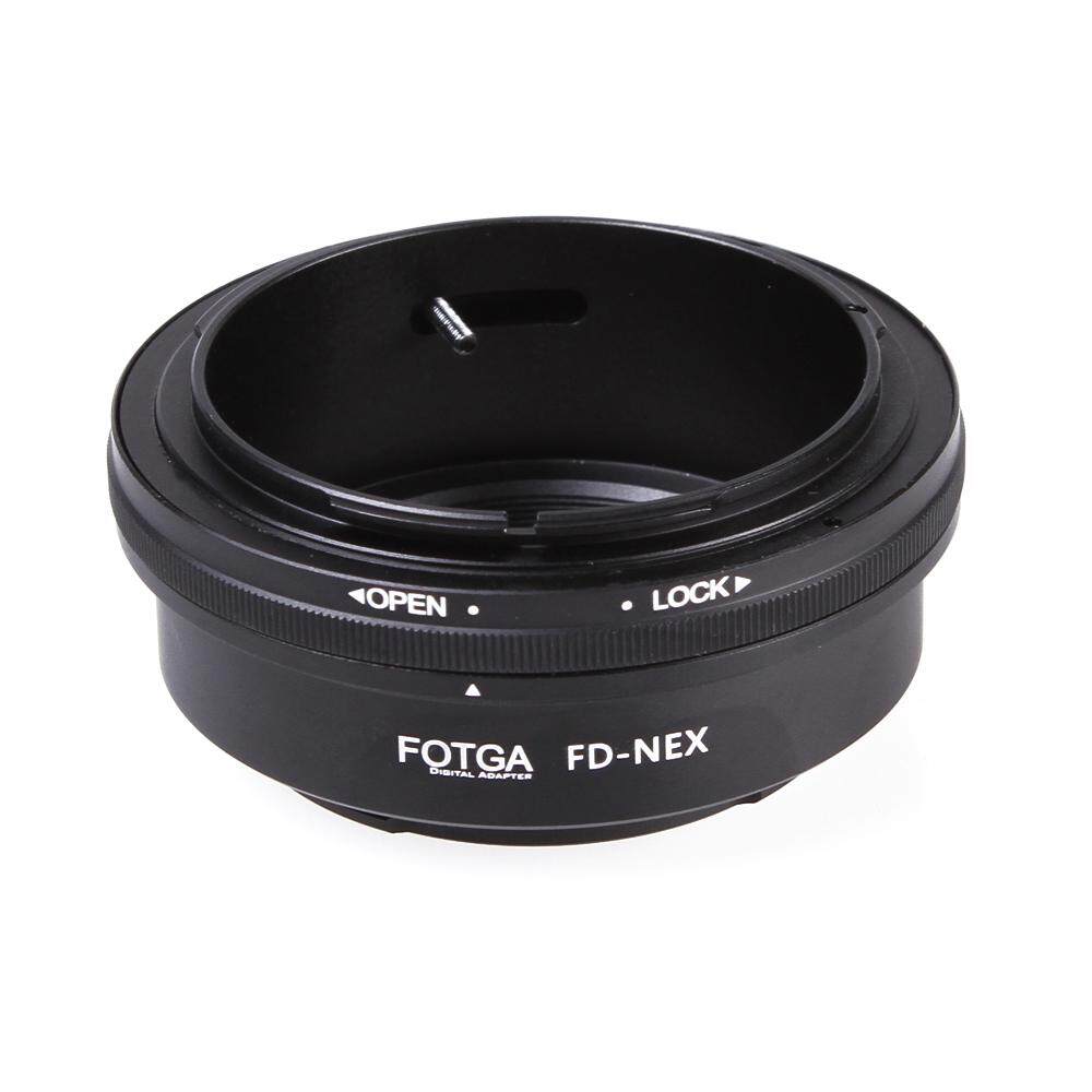 FOTGA Adaptor Dudukan Lingkaran untuk Canon FD Lensa Ke Sony NEX E NEX-3 NEX-5 NEX-VG10-Internasional